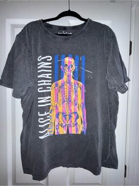 Alice In Chains Graphic Band Tshirt. 

Grey wash
Size XXL 
Washed but never worn